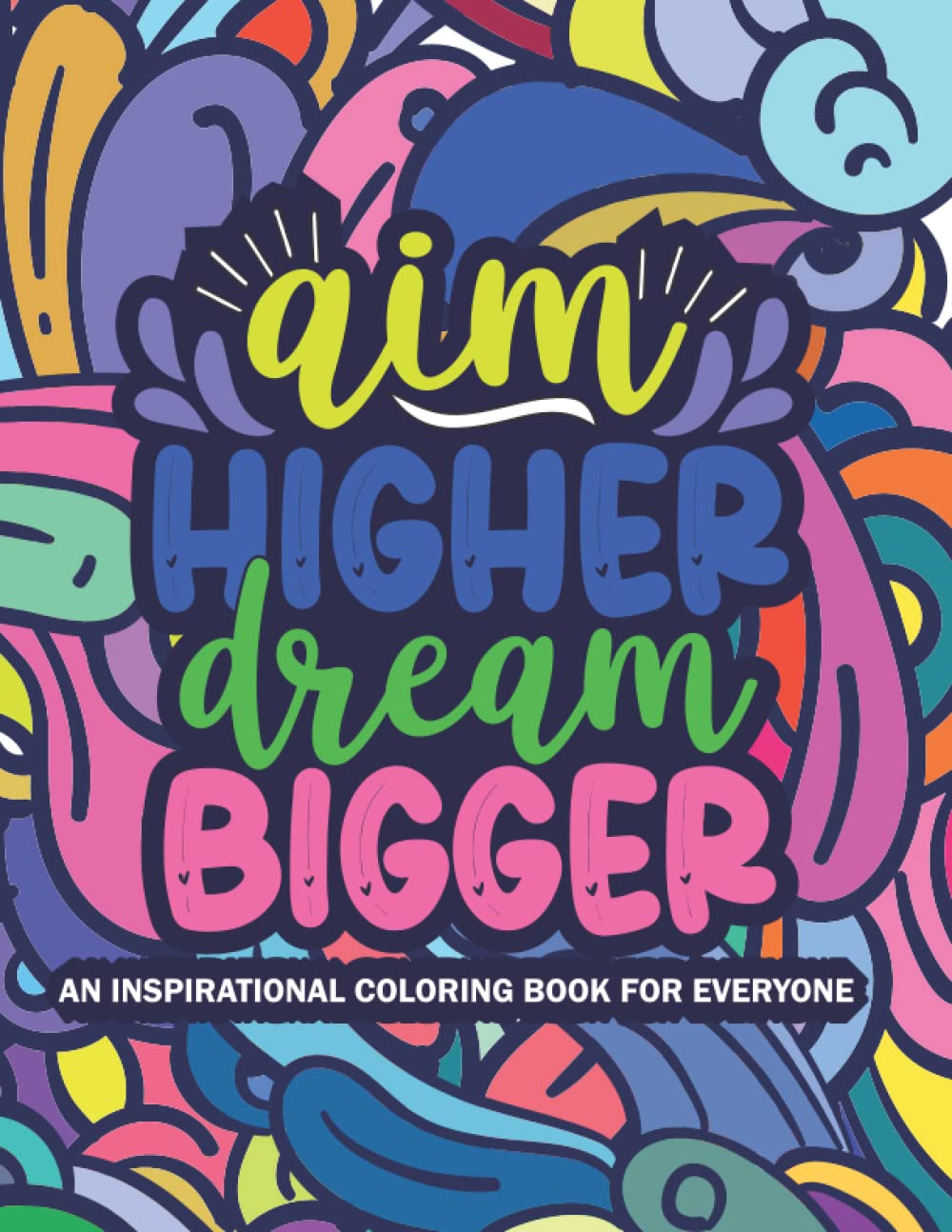 Motivational Quotes Colouring Book With Mandala pages