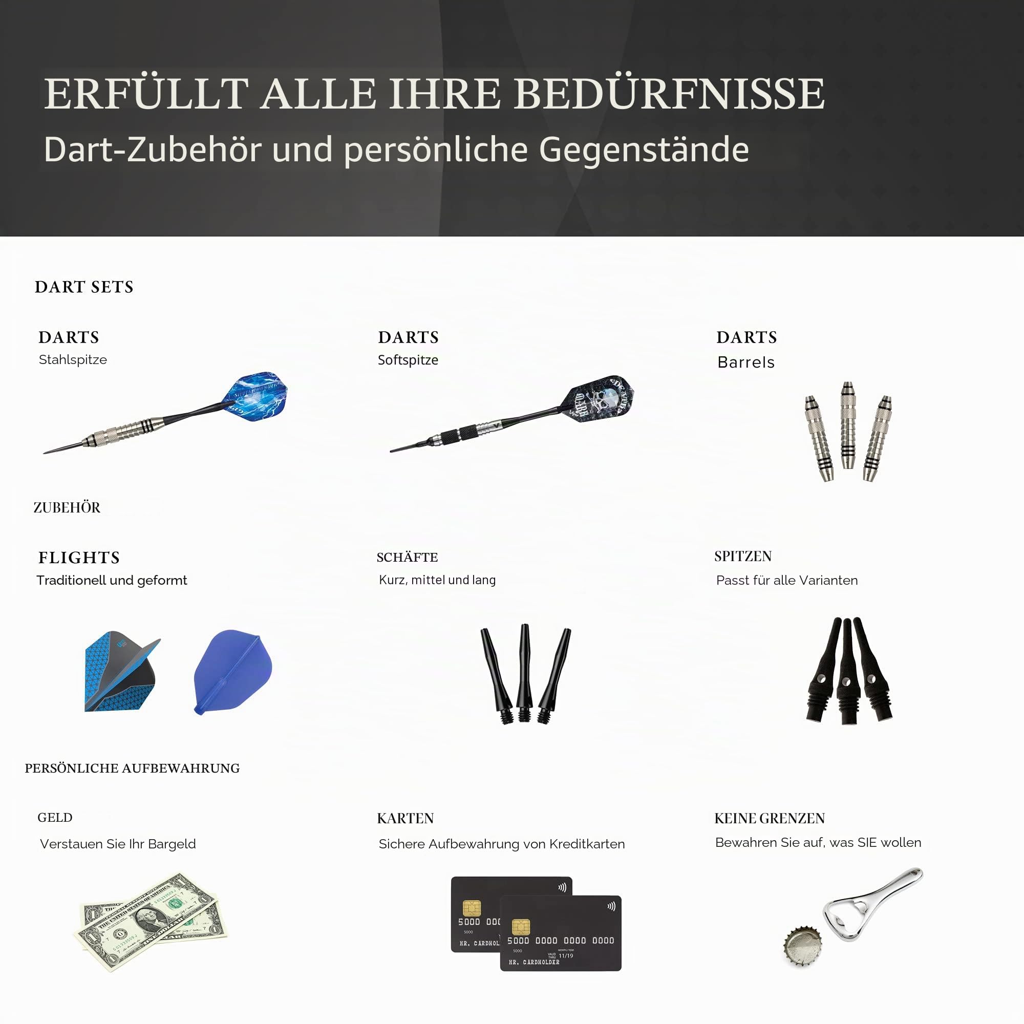 Casemaster Ternion Aluminium-Aufbewahrungs-/Reisekoffer, Schwarz, Оne Расk