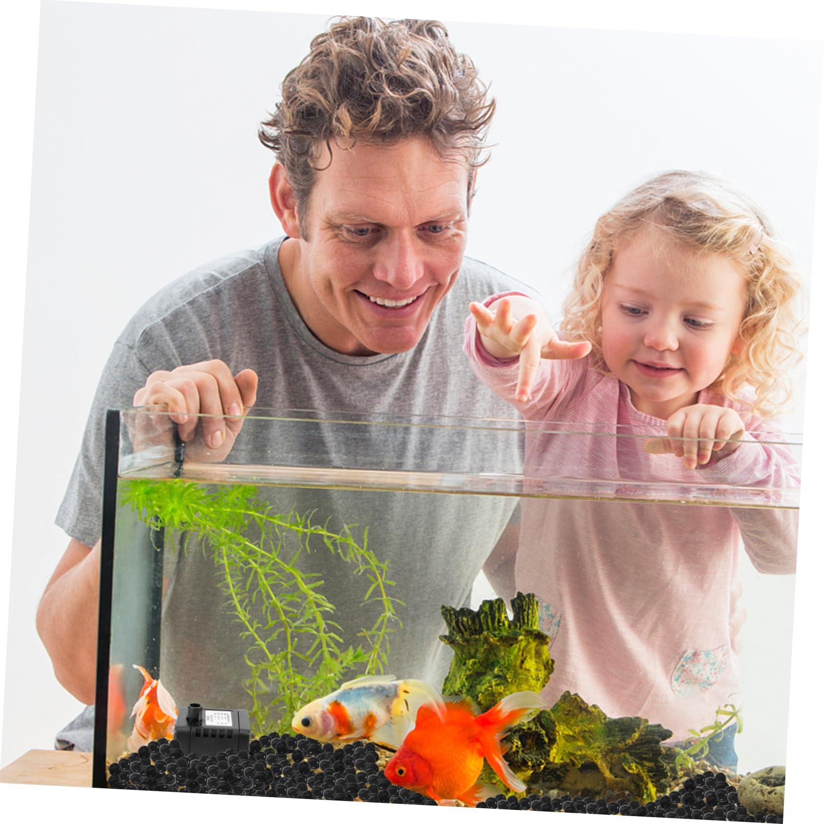BESPORTBLE 2 Paquetes Pecera de Arena de Vidrio Rocas de Acuario Rocas de Rio para Acuario Arenas de pecera Piedra triturada Natural pecera USA Rocas peceras Fish Tank Grava Rocas para pecera