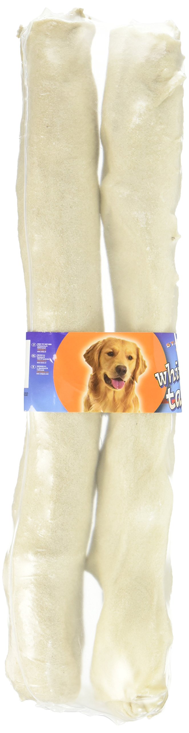 Nobby White´n Tasty Kaurollen für Hunde, ca. 32,5-35 cm, 1 Tüte je 2 Stück (1 x 250 g)