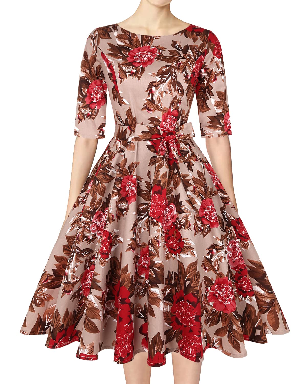 MINTLIMIT Women's 1950 Vintage Retro Rockabilly Dress