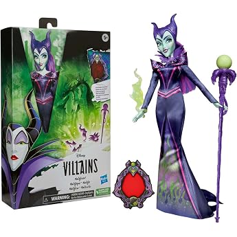 Disney Schurkin Malefiz Fashion Doll Accessories and Removable Clothes Disney Villains Toy for Children from 5 Years