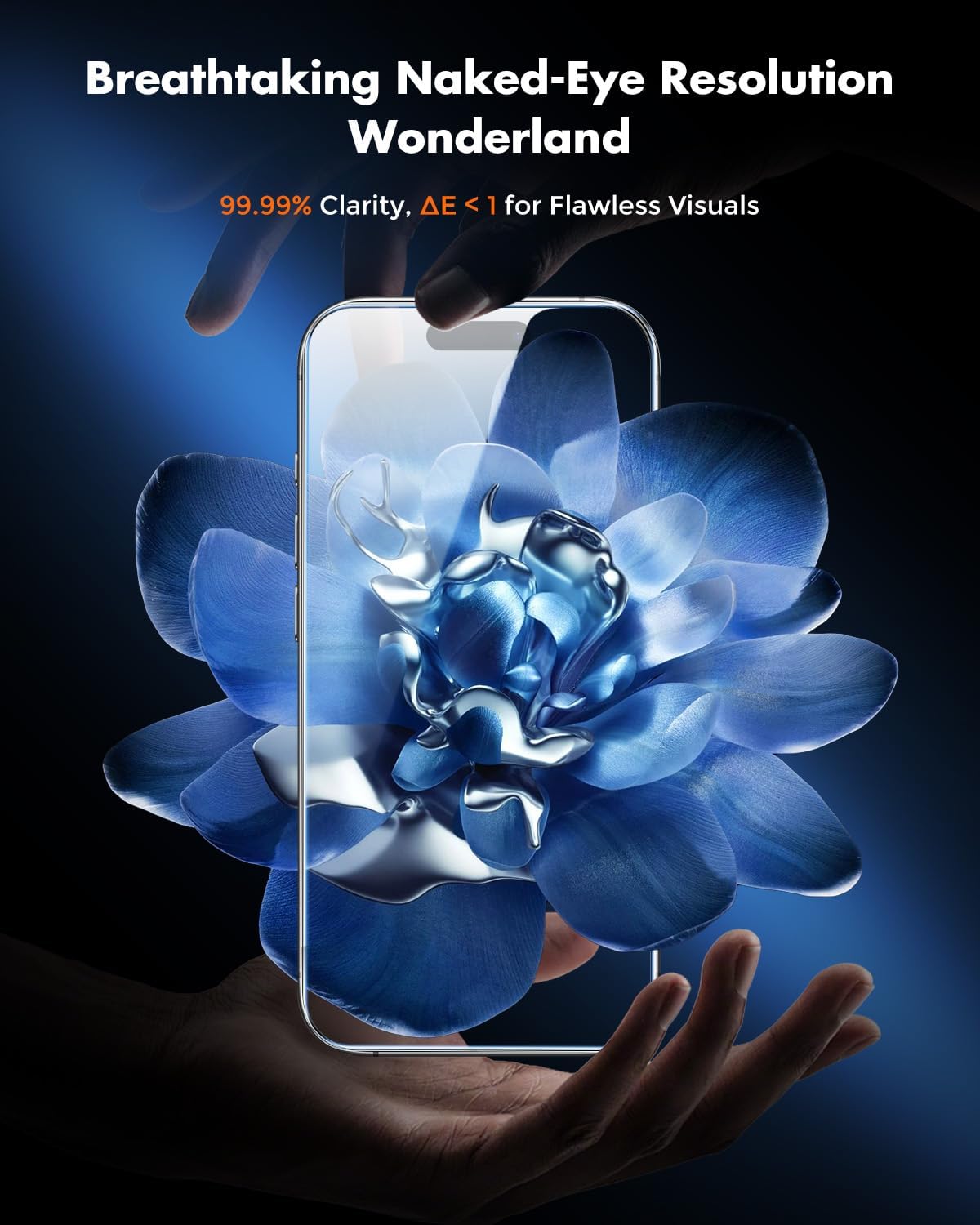 UNBREAKcable for iPhone 16 Pro Screen Protector [Quick-Installation Box] 3-Pack 9H+ Hardness Shatterproof Tempered Glass [99.99% HD Clear] [Case Friendly] [Bubble Free] for Apple 16 Pro 6.3 inch - Image 7