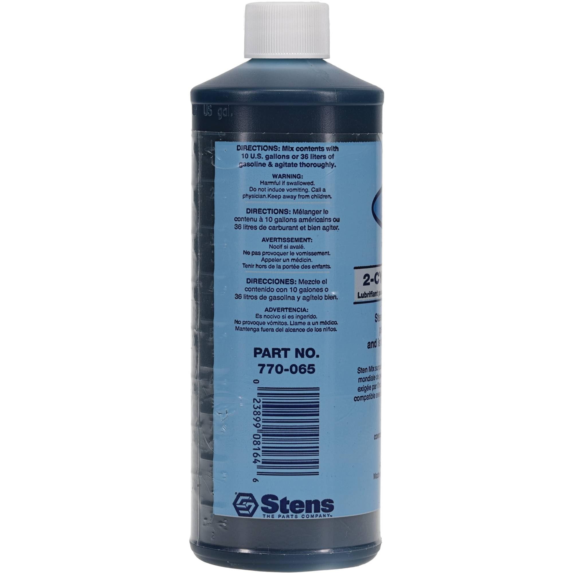 Stens Mix 2 Cycle Oil / 12 Oz Bottle