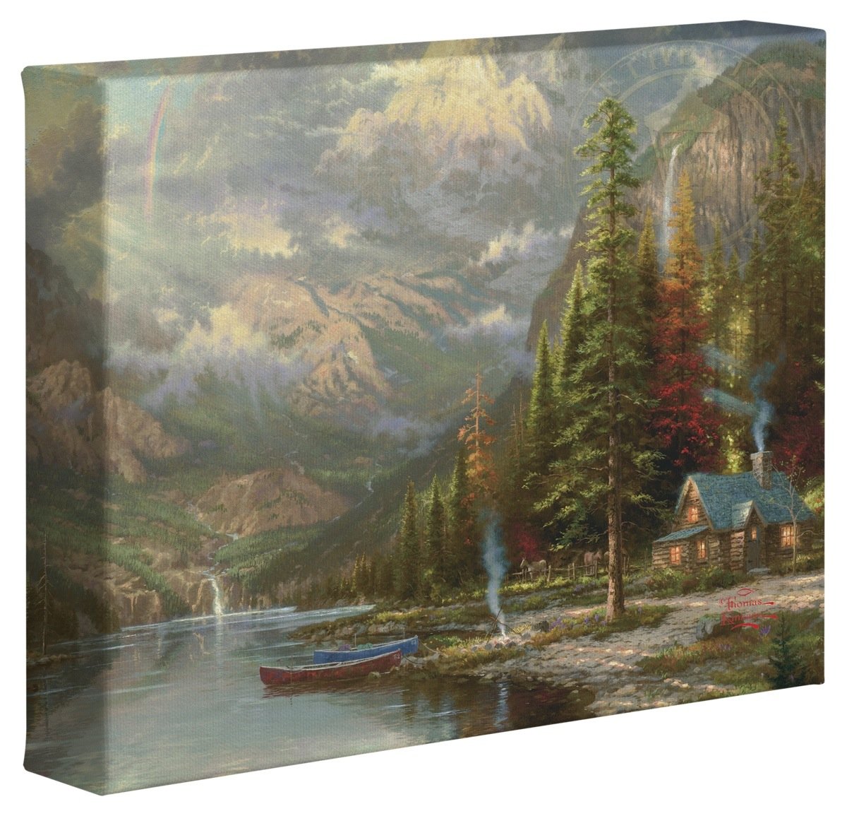 Amazon.co.jp: Mountain Majesty – Thomas Kinkade 8 