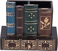 Vista 1 de Tyenaza Retro Style Pencil Holder, Pen Cup Desktop Storage Organizer Decoration for Home Office