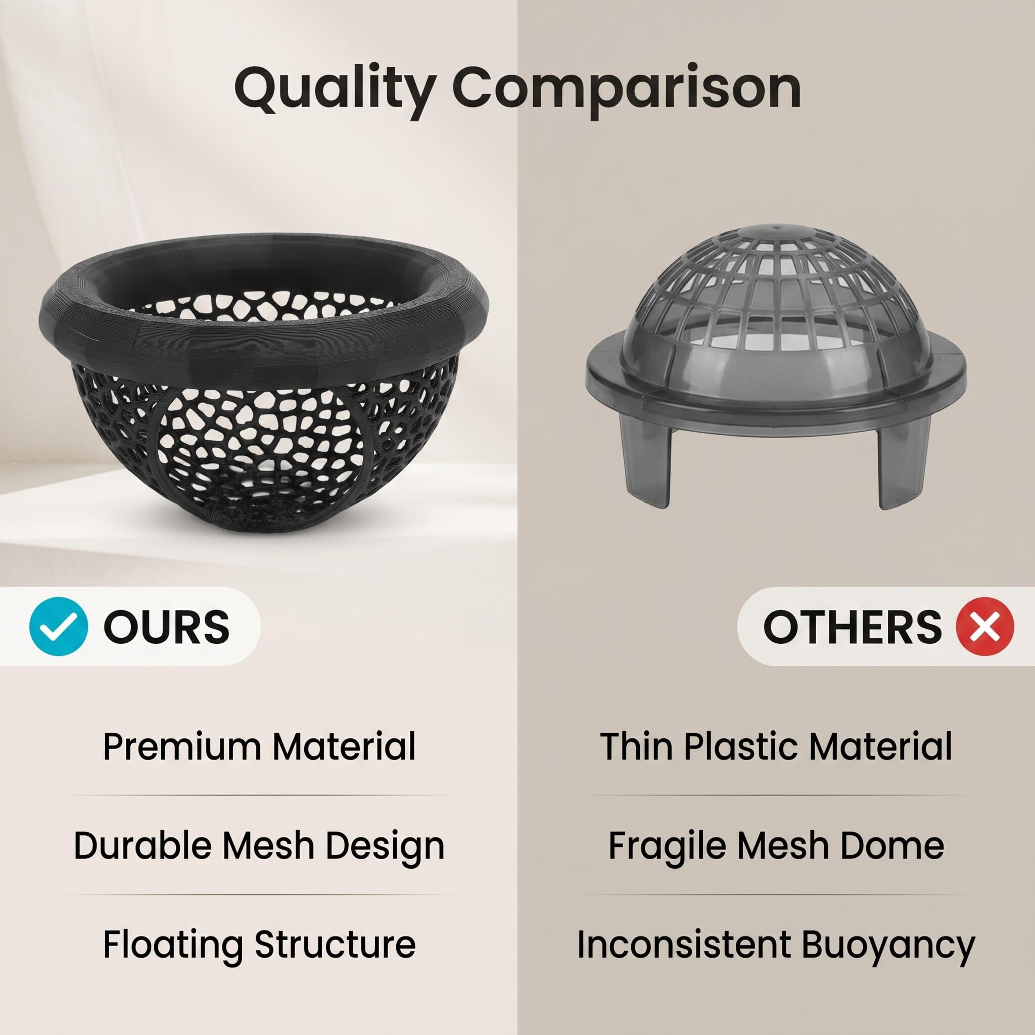 Zerodis Dekoracja Akwarium Akwaspape Dostarcza Kompaktowe Ryby Pływające Cave Aquarium Float Bedta Betta Play Side Hammock Fish Krewetki Pływające Schronienie do Zabawy (BLACK)