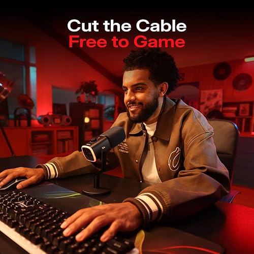 Miniatura 2 de MAONO PD100WS Wireless Gaming Microphone for PC, Dynamic Streaming USB Mic with 3 Level Noise Cancelling,RGB,Mute Button, Software EQ,Computer Boom