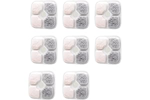 Catit Carbon Replacement Fountain Filter Compatible with Catit Cat Water Fountains (8 Pack)