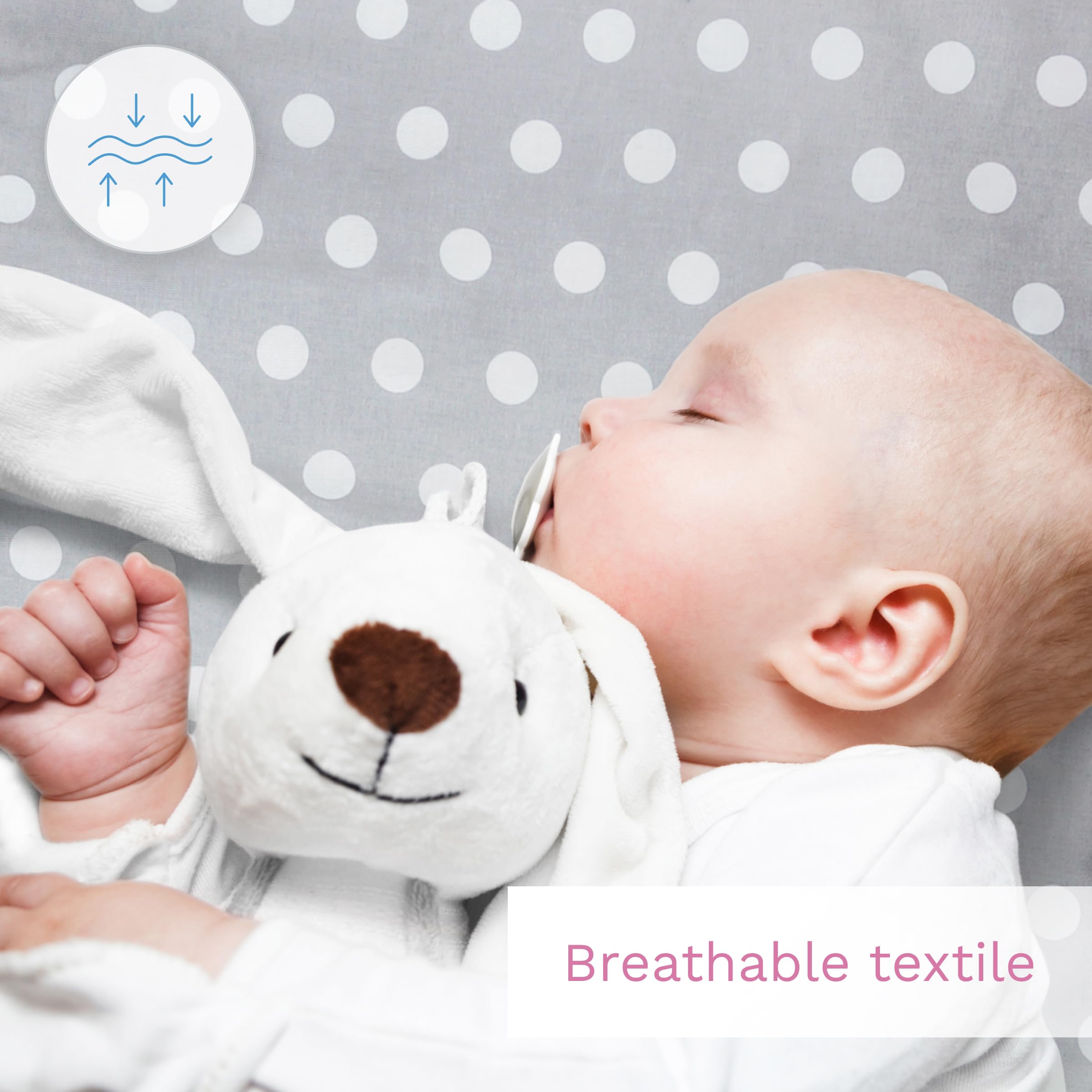 2-teiliges Baby Kinder Bettbezug 80 x 70 cm mit Kopfkissenbezug - Muster 14