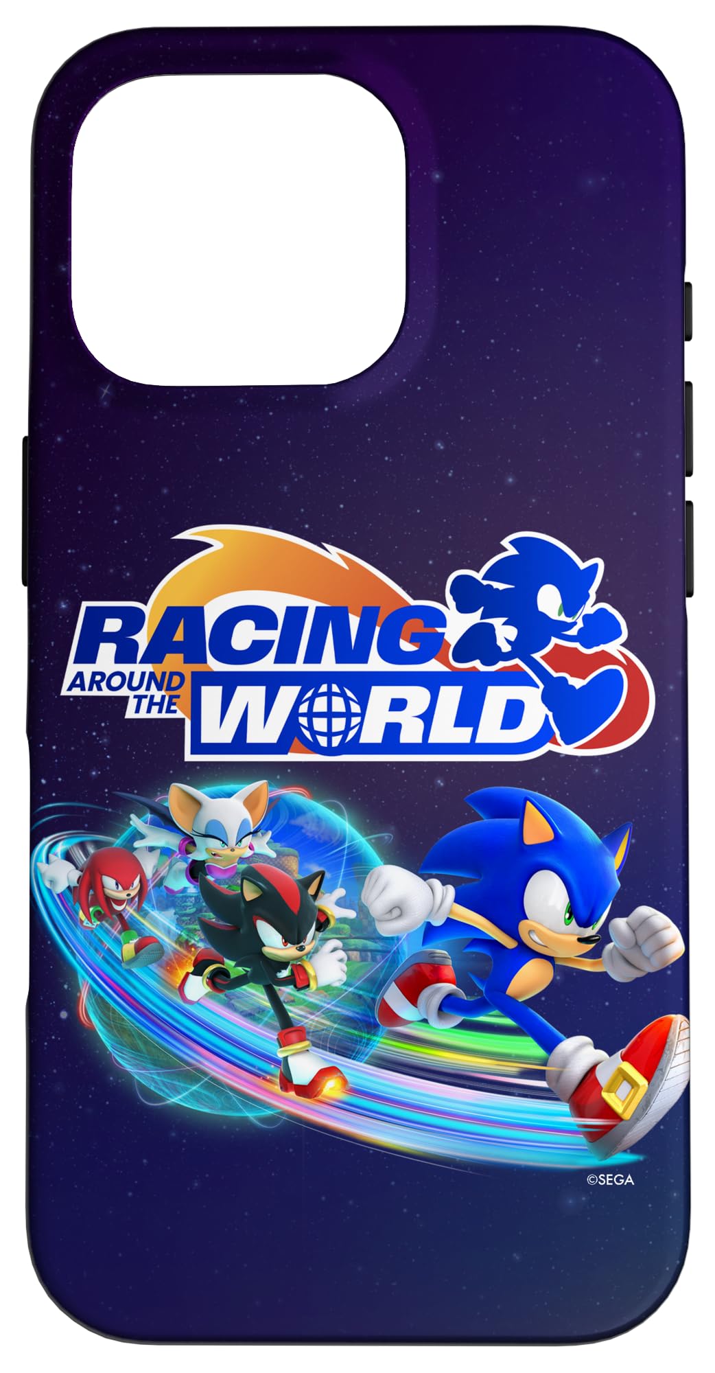 Sonic the Hedgehog - Racing Around the World key art Case for iPhone 16 Pro