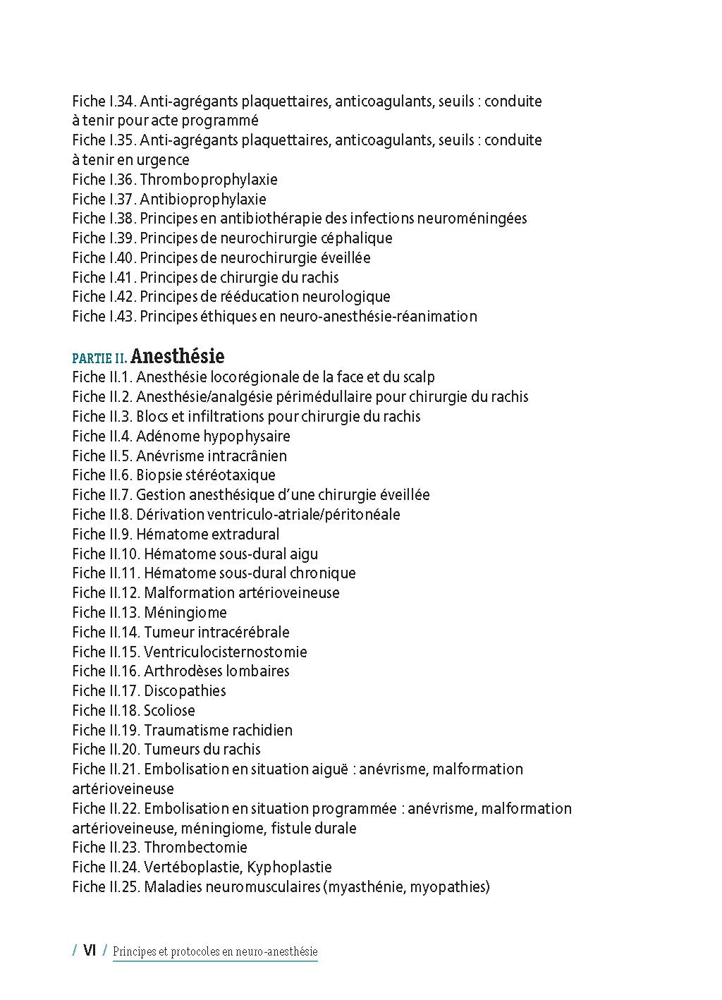 Principes et protocoles en neuro-anesthésie-réanimation: Guide pratique. Préface par Gérard Audibert