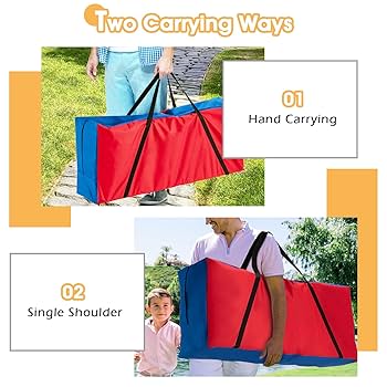 【in a row】Big padding bag Giant 4 in A Row Storage Carrying Bag for Jumbo 4-to-Score