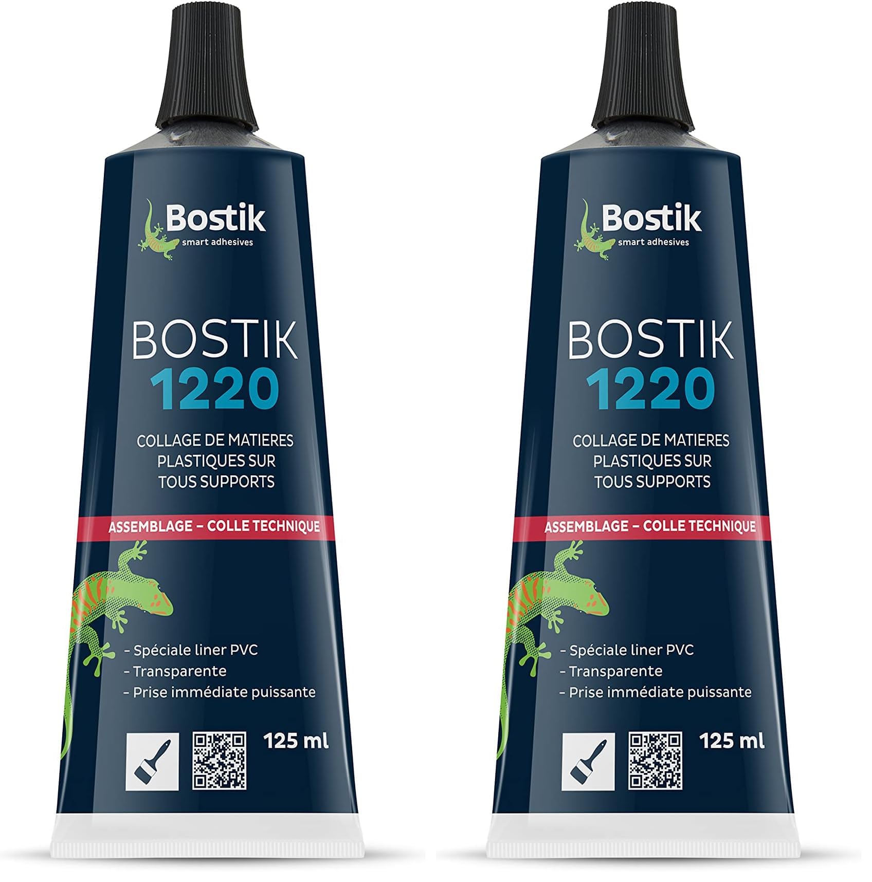 Colle contact nitrile liquide transparente BOSTIK PRO 1220 à forte adhérence et séchage rapide