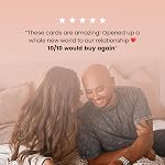 Couples Connection Cards - 50 Conversation Starters for Date Night, Marriage Counseling, or Long-Distance Relationships | Couples Card Game & Relationship Gift