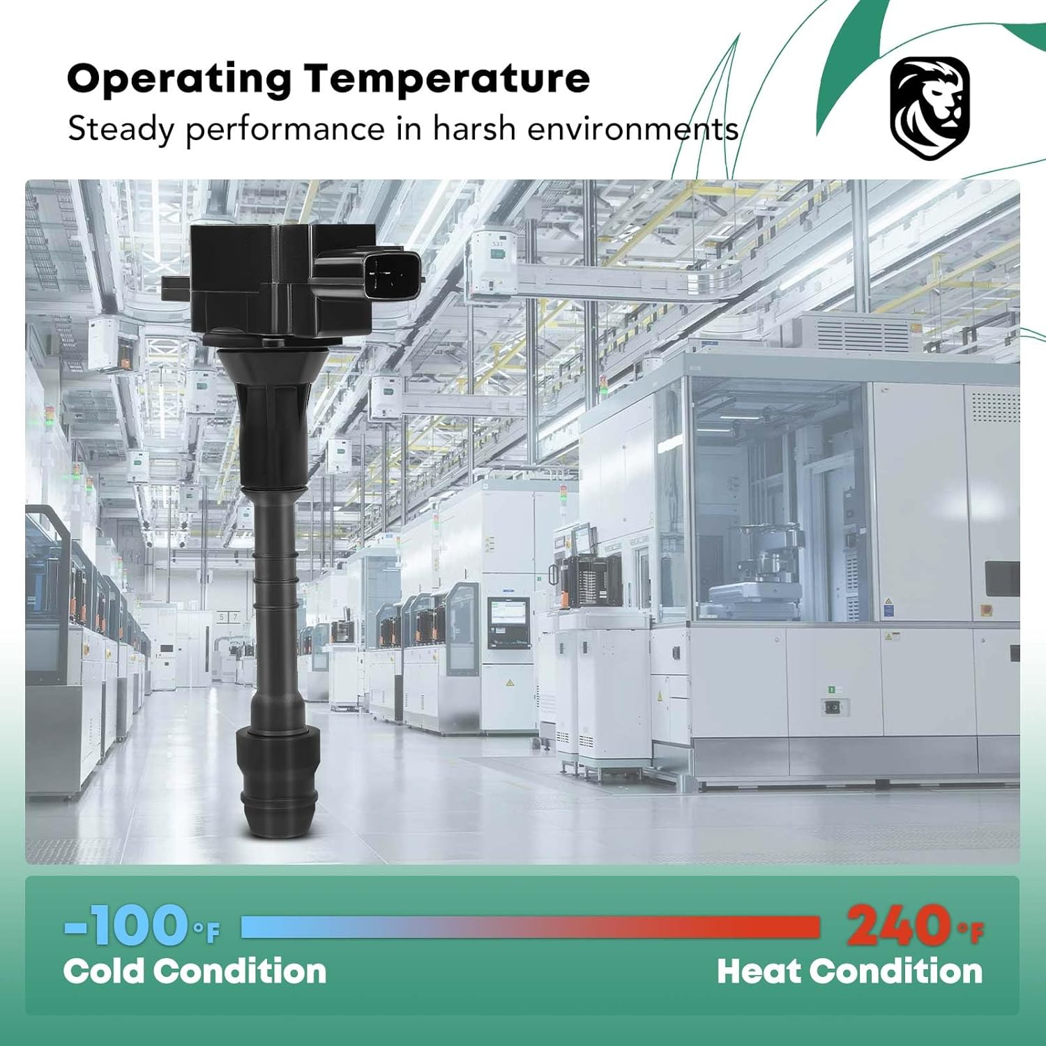 YHTAUTO Set of 4 Ignition Coil Packs Replacement for Nissan Sentra 2002-2006 I4 1.8L, Replace 22448-6N000