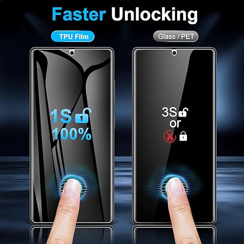 Miniatura 23 de Paquete de 2 protectores de pantalla para Samsung Galaxy A12 / A13 / A32 5G / A42 / A03S / A03 / A02S / A02 / Protector de pantalla de privacidad