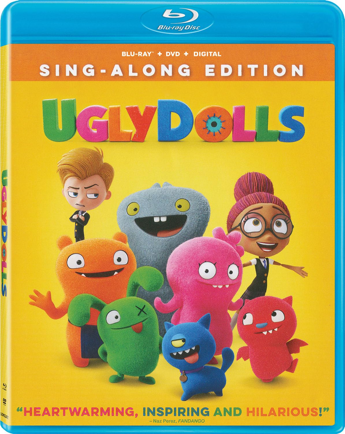 Uglydolls en Blu-ray película de animación infantil en alta definición