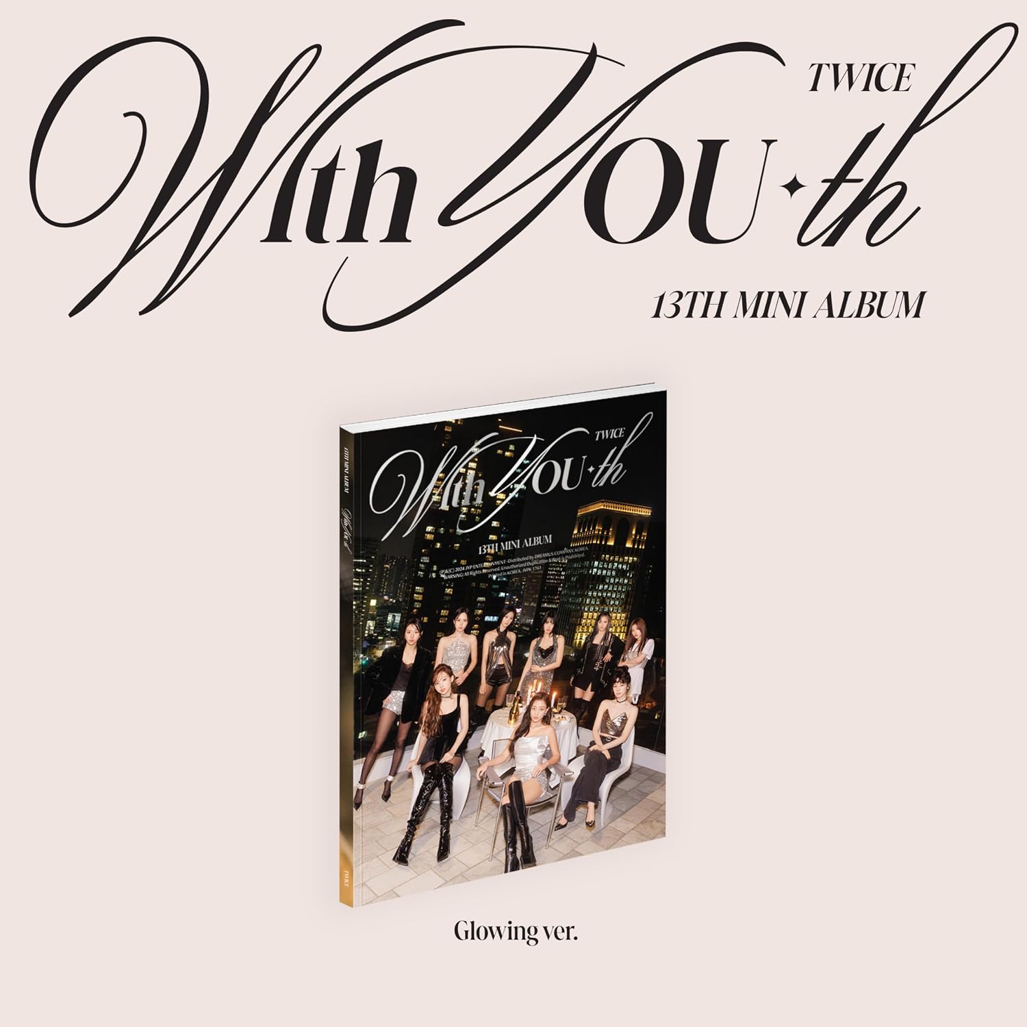 TWICE 13th Mini Album With YOU-th SET (3 ver) [Photocard Set]