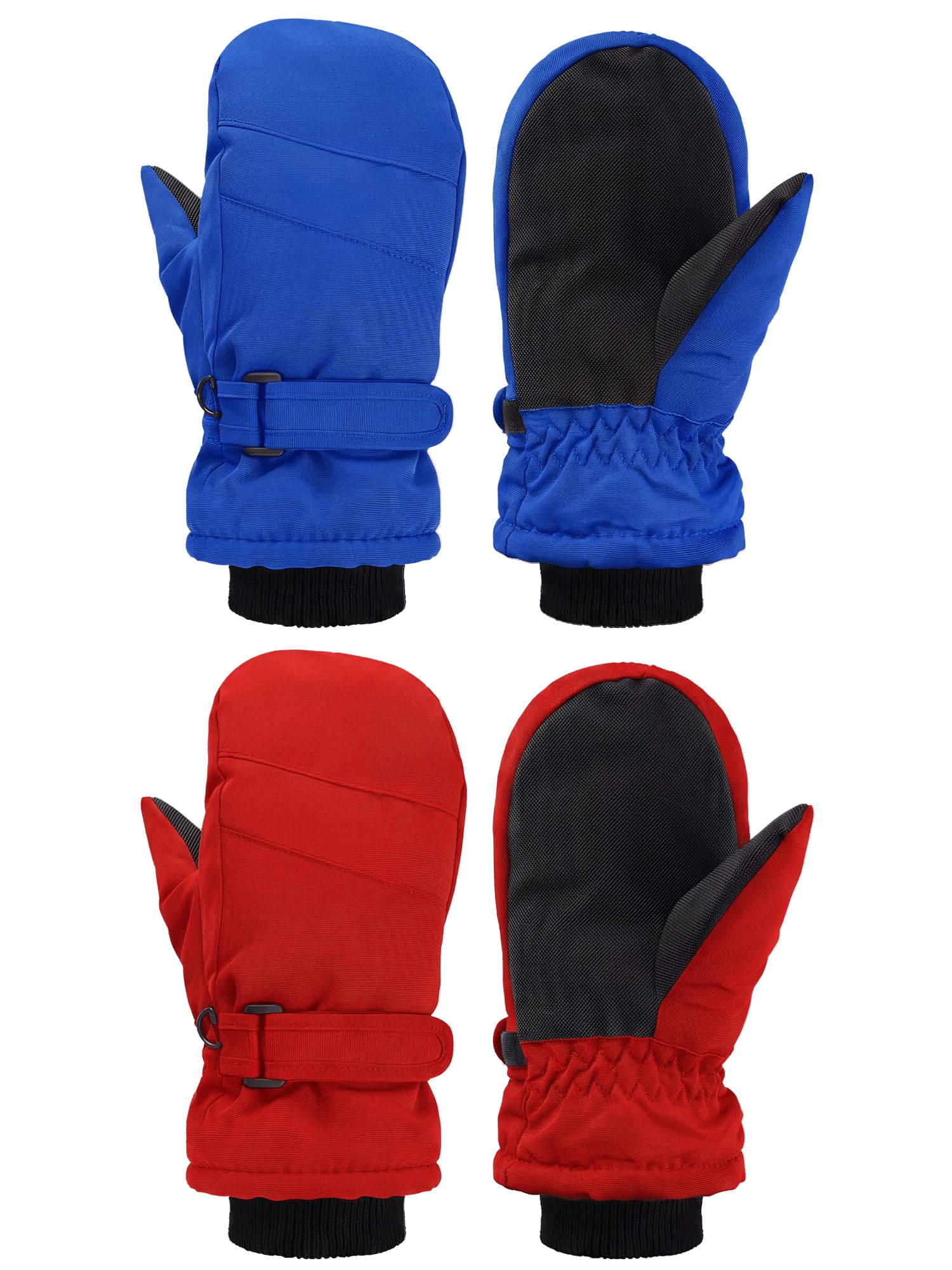 SATINIOR Kids Snow Mittens Ski Gloves