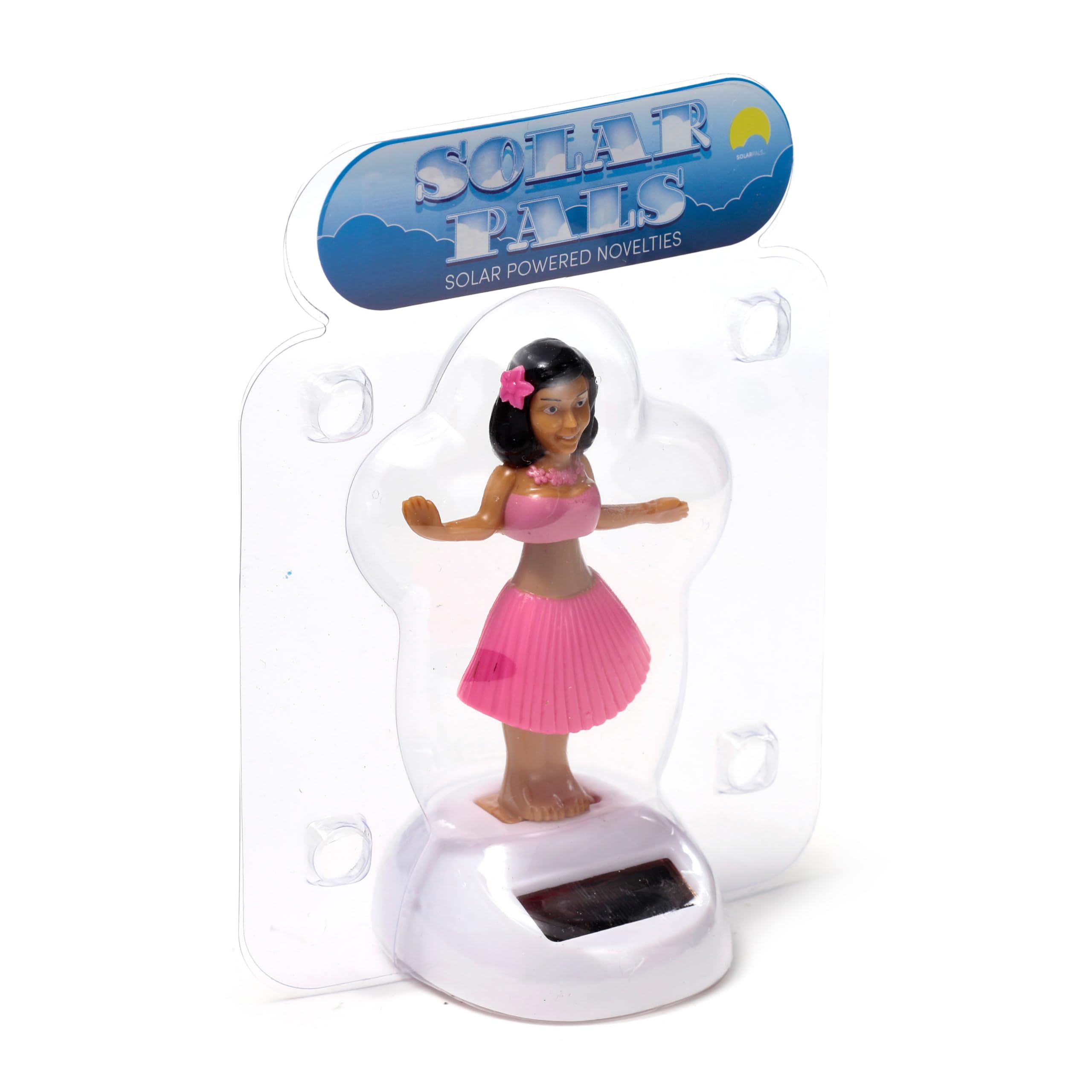 Puckator FF44 - Soprammobile Alimentato ad energia Solare, a Forma di Ballerina polinesiana 6 x 6 x 10 cm