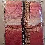 SOLEDI Stickgarn Embroidery Floss Multifarben Weicher Polyester Perfekt ...