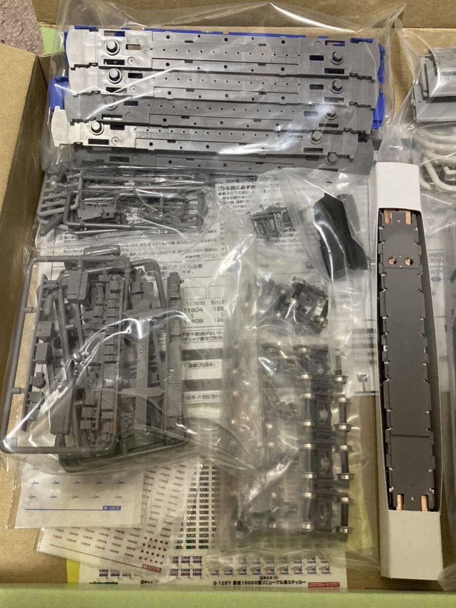 グリーンマックス1257T 東武10000系更新車6両トータルキット組み立て品 東武10000型リニューアル車 « GM通信