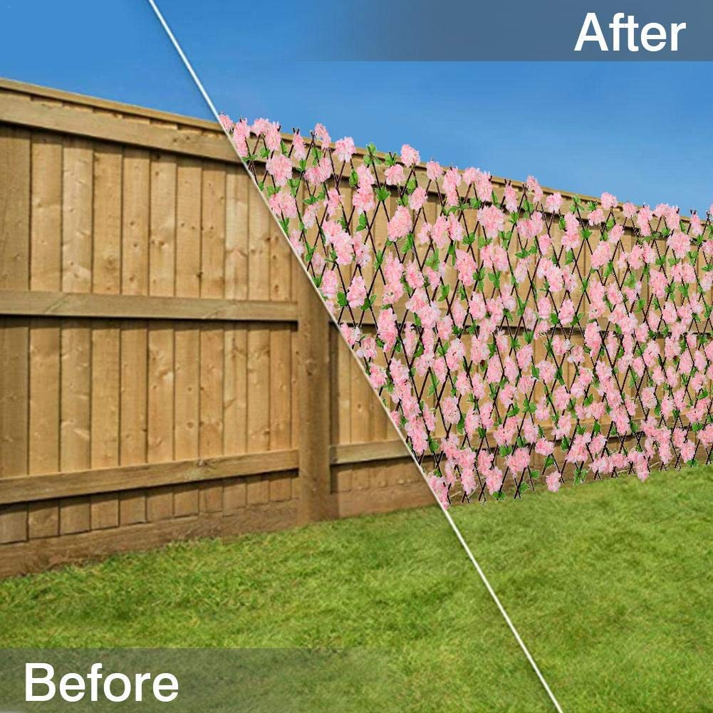 Expanding Garden Trellis Panels 6ft X1.3ft, Trellis Fence Panels Garden