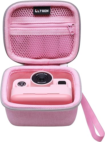 Miniatura 10 de LTGEM - Funda para cámara para niños, compatible con cámara de impresión instantánea para cámaras de video digitales, bolsa de almacenamiento para