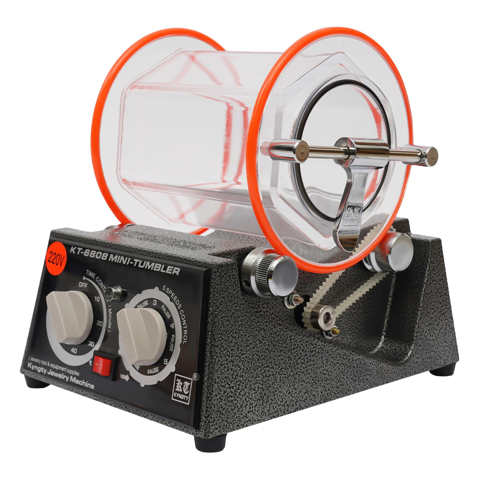 Jewellery Polishing Machine à polir 5 kg Mini polisseuse rotative de surface pour bijoux pour travaux manuels avec métal, bois, jade, plastique
