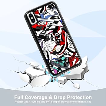 Amazon.com: Axulimin Cool Shoe Phone Case for iPhone Xs Max