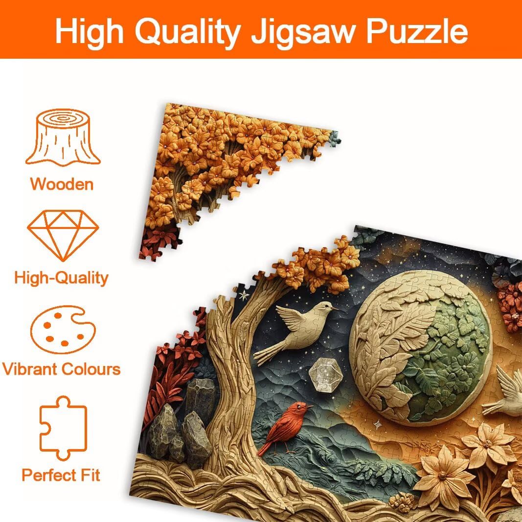 Puzzle 2000 Pezzi, Puzzle Foresta, Misura: 100x71cm, Regalo Donna -8689