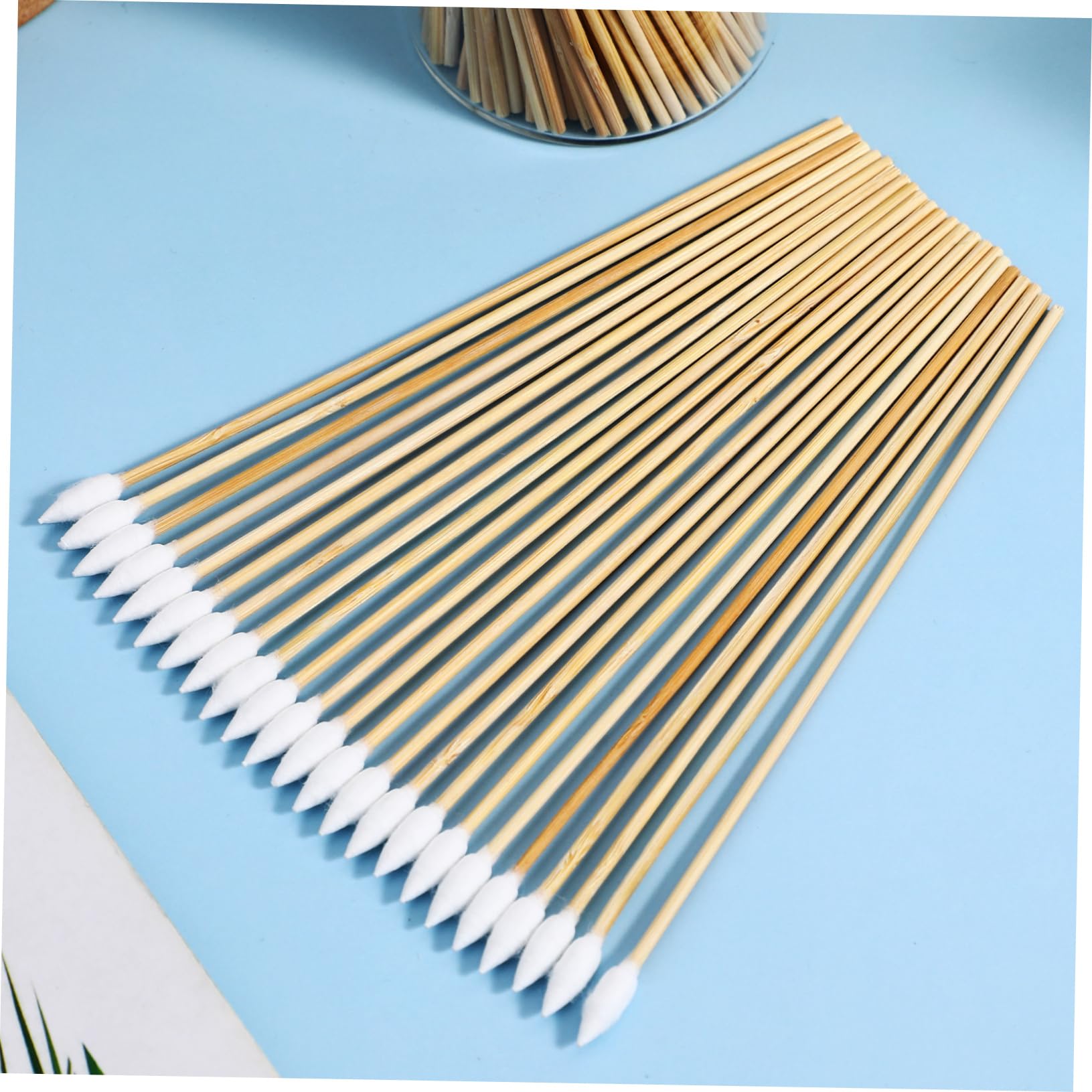 Baluue 1500stücke Präzisions-cotton Swabs Für Ohrenreinigung Make-up Und Nagelpflege Spitzentipps Für Präzise Anwendung Und Sanfte Reinigung Für Zarte Haut Und Schwer Erreichbare