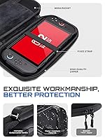 Vista 4 de SUPCASE for Nintendo Switch 2 Carrying Case 2025, 12 Game Card Storage Military-Grade Protection Spacious Portable Hard Shell Travel Bag for