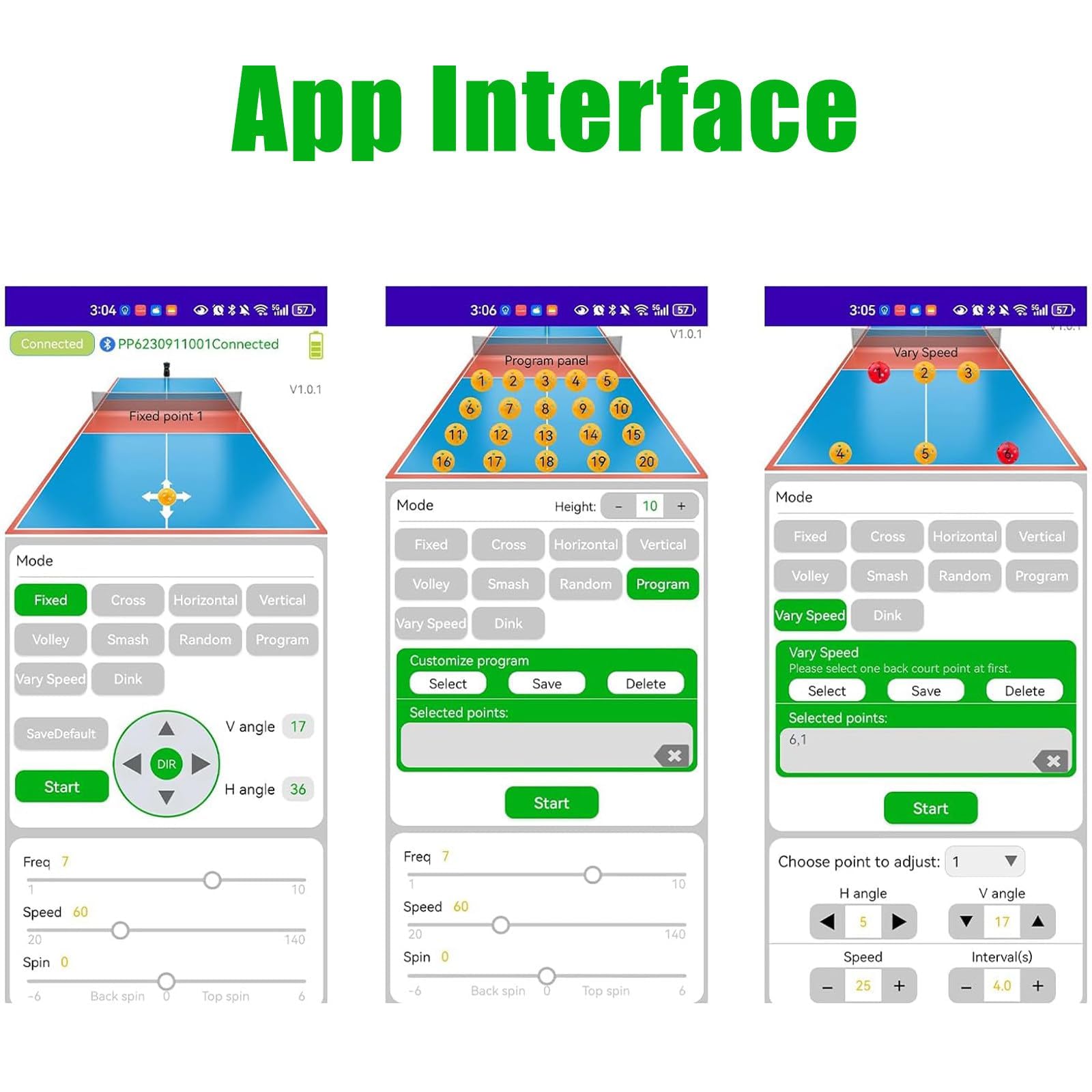 Automatischer Tennis- & Pickleball-Launcher, App & Ferngesteuerte Ballmaschine für Indoor-Outdoor-Training