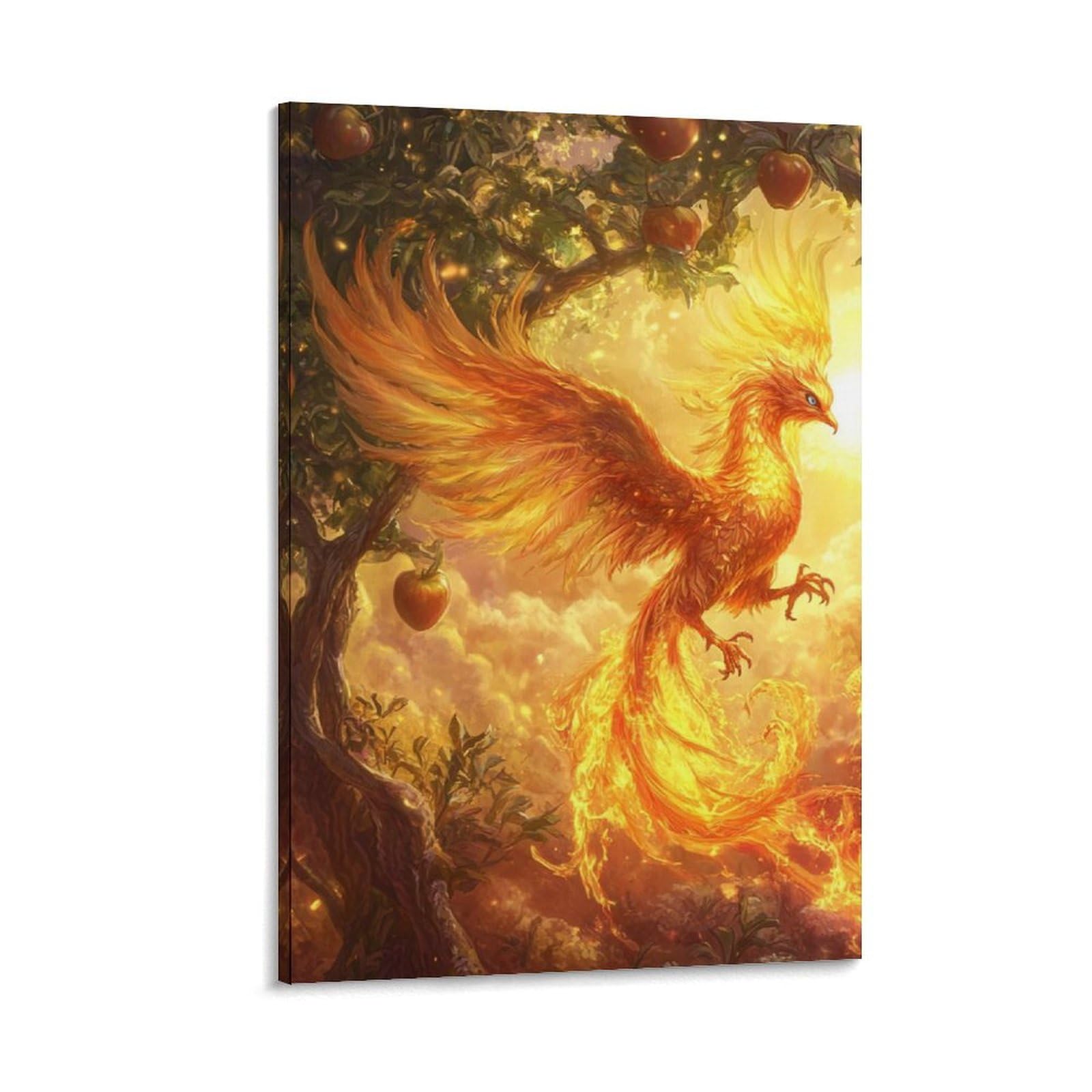 Phénix murale décoration affiche premium en toile haute définition - 6