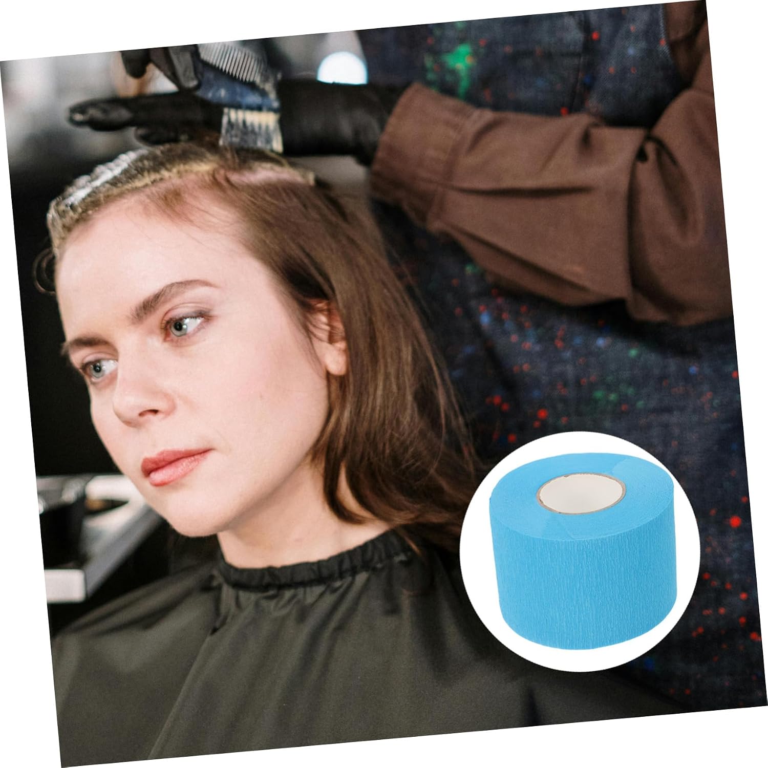 Disposable Paper Neck Strips for Hair Salons, Snug Fit Fashionable