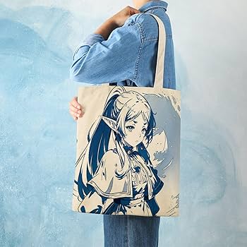 Amazon.co.jp: 葬送のフリーレン トート バッグ キャンバス 帆布