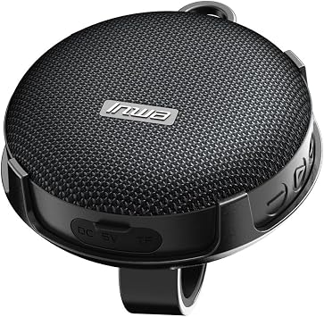 Portable Bluetooth Speaker for Bike 8W Loud Bass, Waterproof IPX7 Wireless Outdoor Speaker with Mount, Compact and Durable for Cycling, Hiking, Camping, and Travel