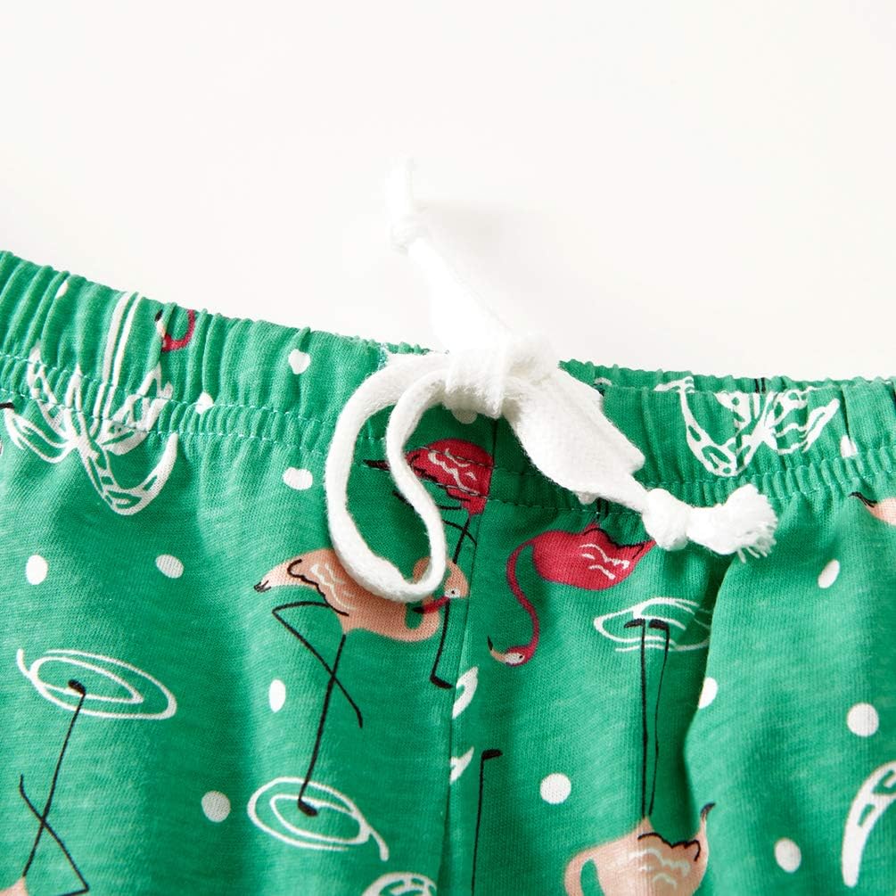 ENJOYNIGHT Women's Capri Pajama Pants Lounge Causal Bottoms Print Sleep Pants - Image 4