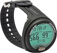 Vista 7 de Cressi Scuba Diving Computer for Beginners - 4-Dive Modes: Air • Nitrox • Gauge • Free - Long Battery Life - Strong Backlit Display - Donatello