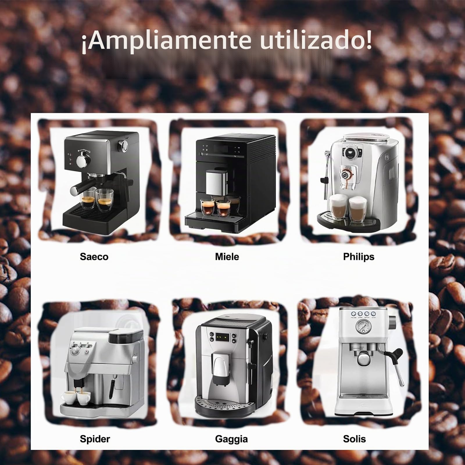Philips Saeco Saeco Gaggia Junta Tórica VMQ EPDM para Máquina de Café - Juego de 30 Sellos de Válvula de Vapor