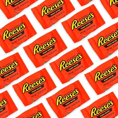 Miniatura 4 de REESE'S- Tazas de mantequilla de maní de chocolate con leche a granel para niños y recuerdos de fiesta, tazas ReesesCups envueltas individualmente