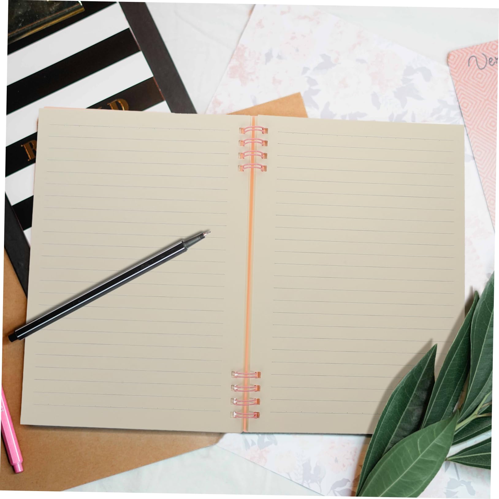3pezzi Blocco Note Portatile in Materiale per Appunti Blocco Note Compatto e Comodo da Usare per Uso Quotidiano e Ufficio Quaderno Spirale Preferito dagli Studenti
