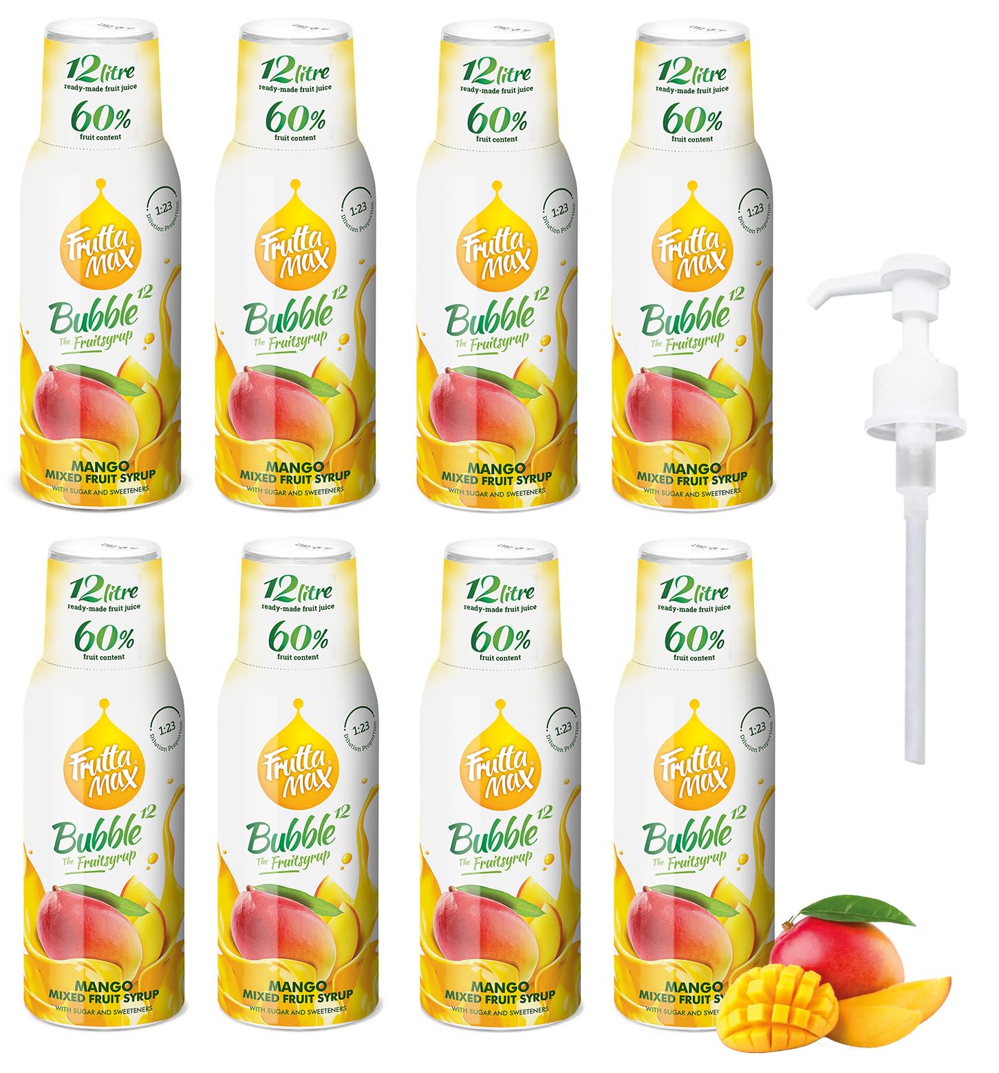 FruttaMax Energy Drink Syrup – Fizzy Caffeinated Syrup with Low Sugar | Soda Maker Compatible, Great for Active Lifestyle 500ml - ThunderMax — view 21