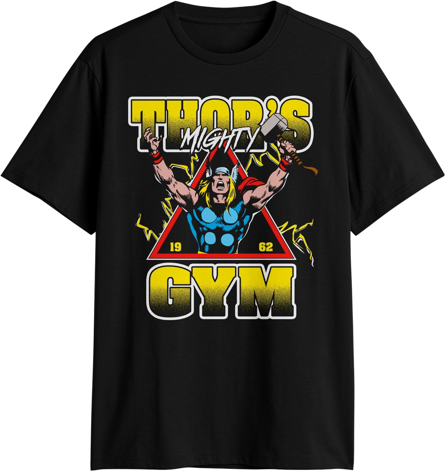 Marve Thor Mighty Gym Adult Comic T-Shirt