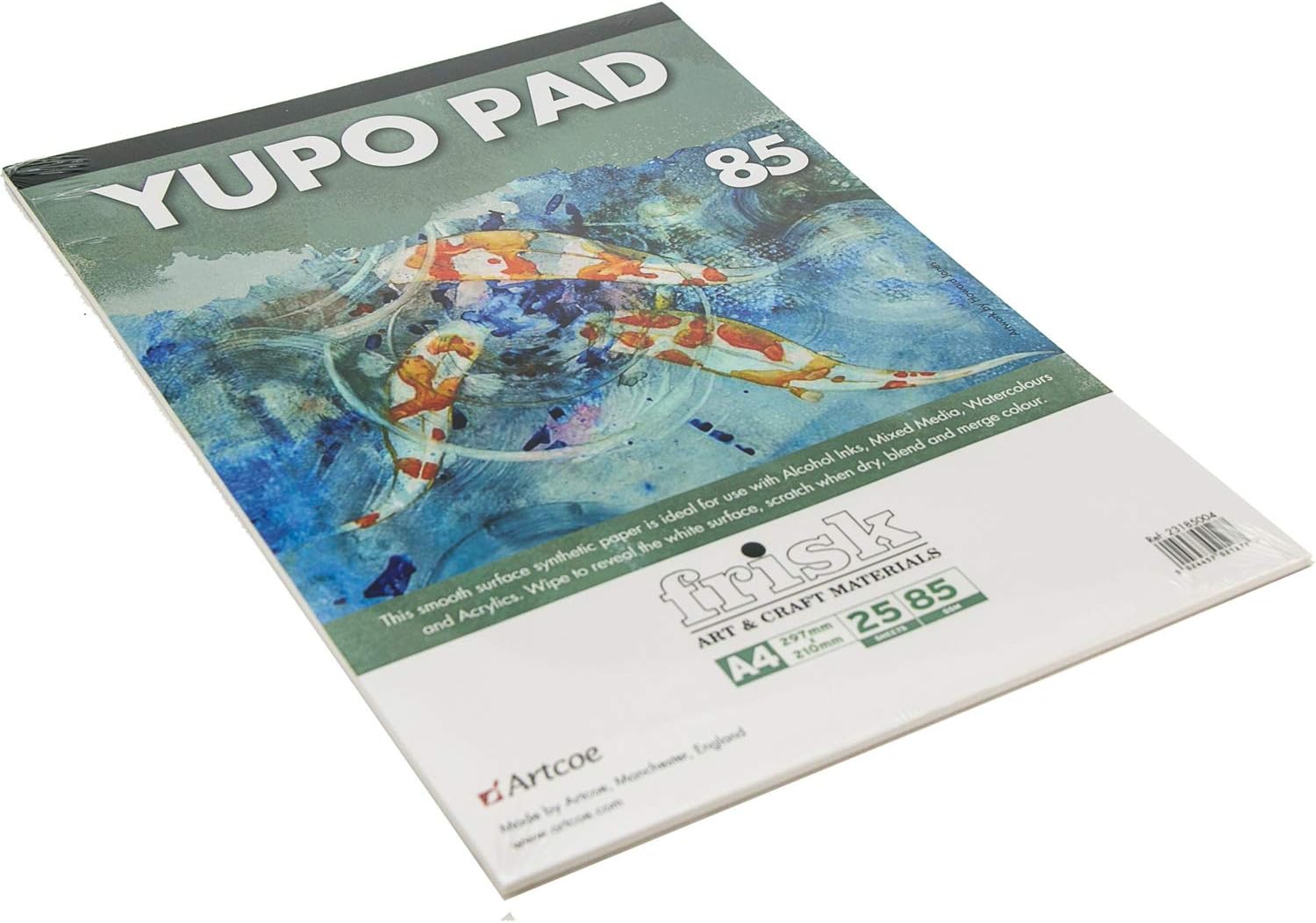 Frisk 23185004 Yupo Paper Pad A4 85gsm, White