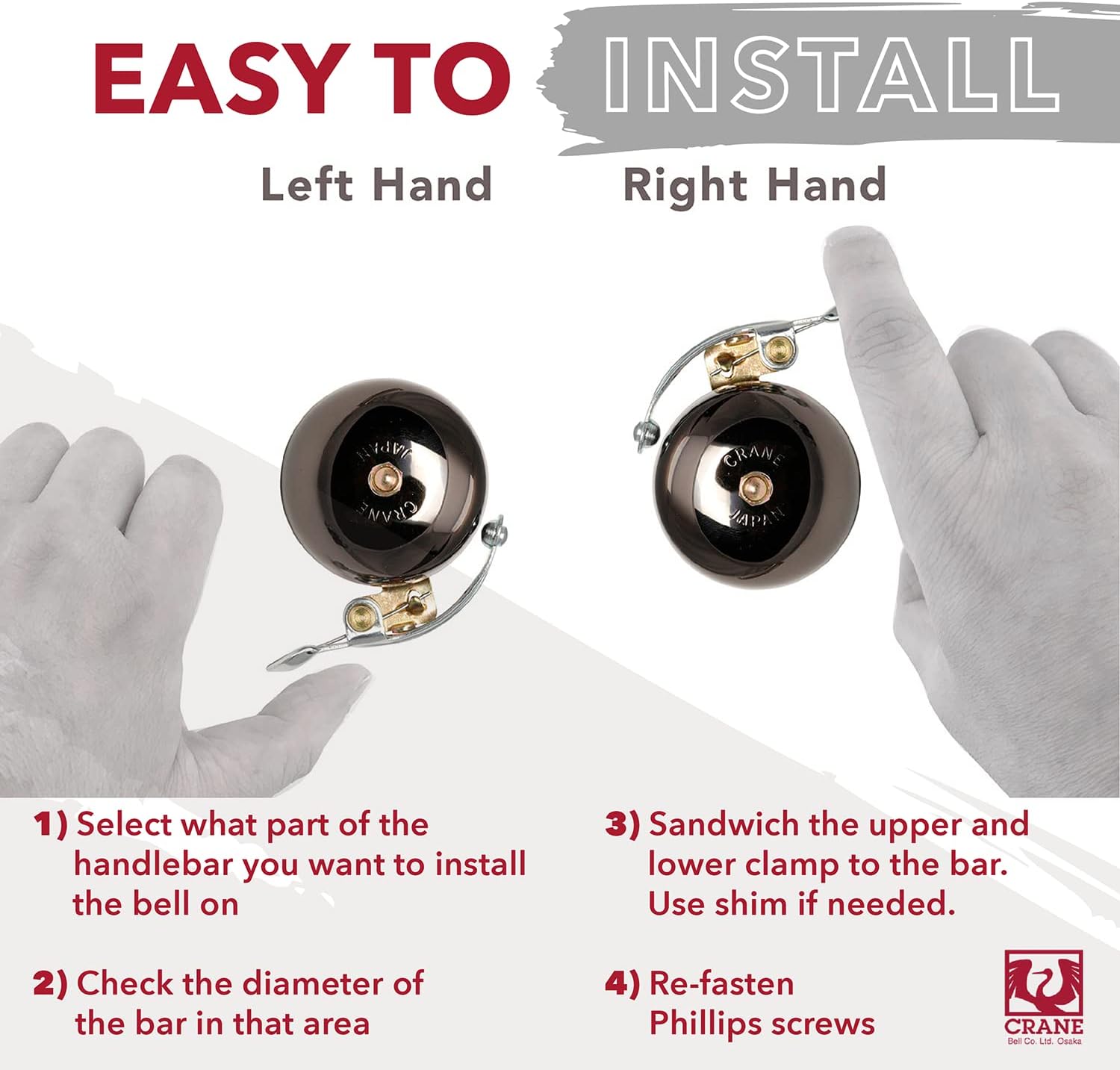 Crane Bell Co Suzu Mini Bell