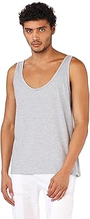 ASTK Mens SLEEVELESS open neck "AKMS23TTOPJA -1 SLEEVELESS T-S"