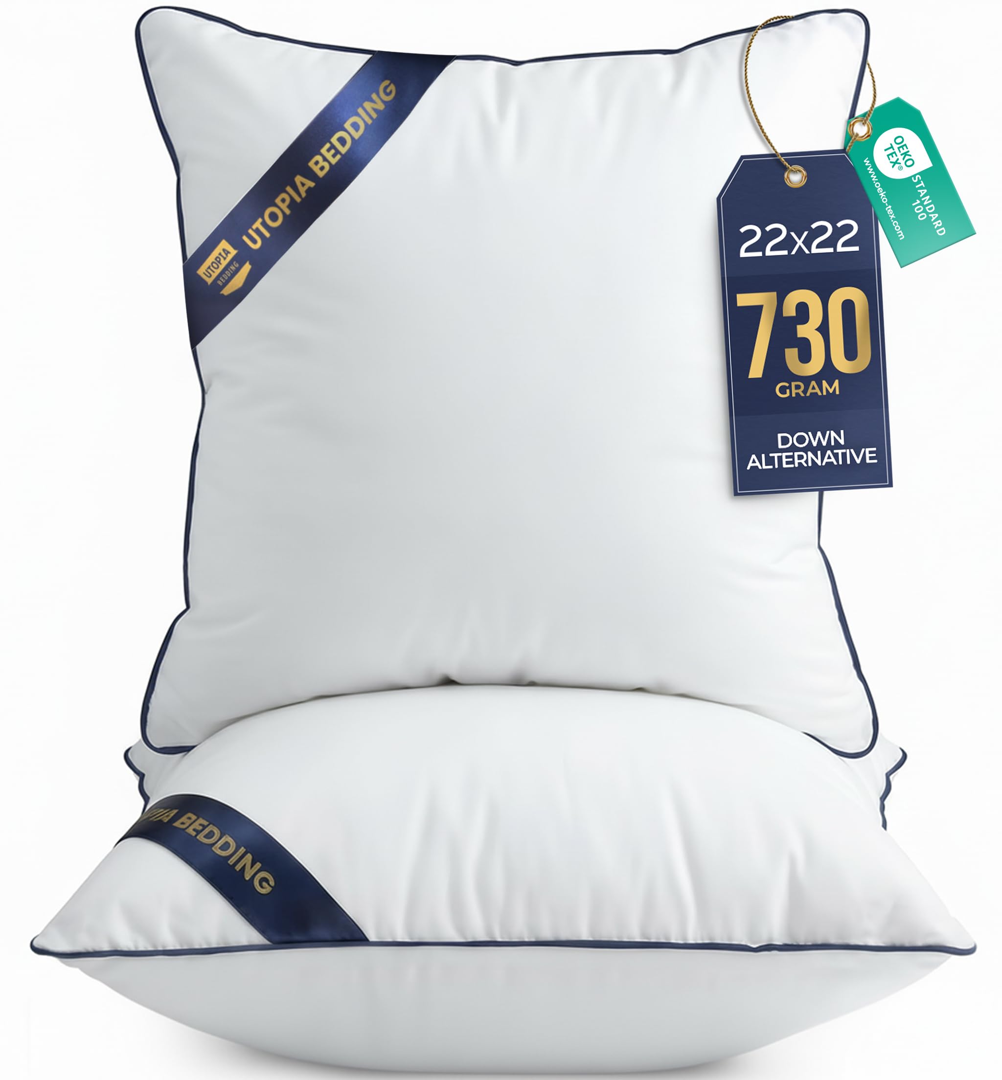 Amazon.com: Utopia Bedding Throw Pillow Inserts (Pack of 2, White